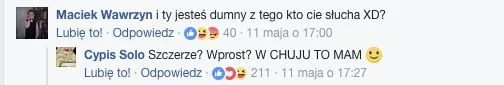 Cypisa nie obchodzi, kto go słucha.
