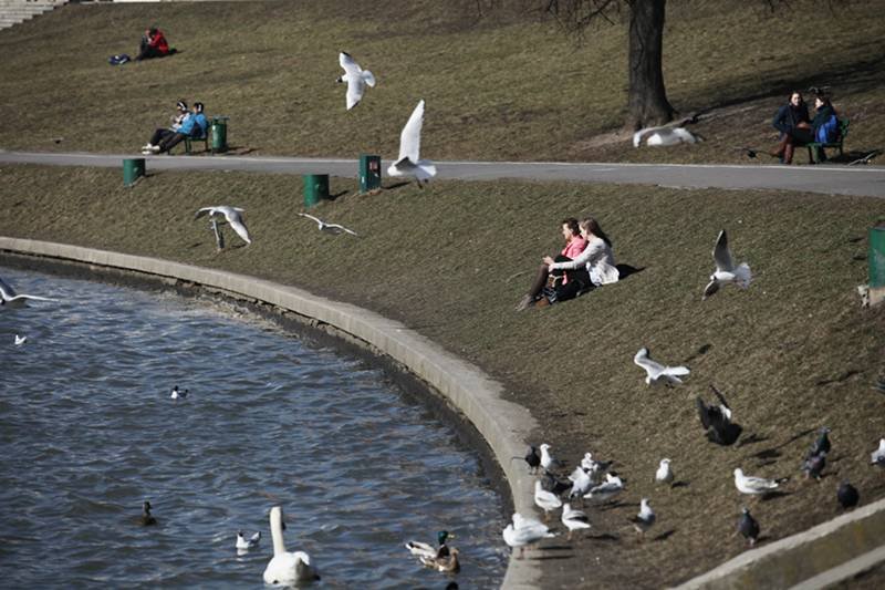 Wiosna w całym kraju. Kraków