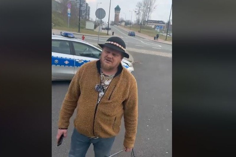 Restaurator z Chorzowa nagrał film z terenu szpitala tymczasowego