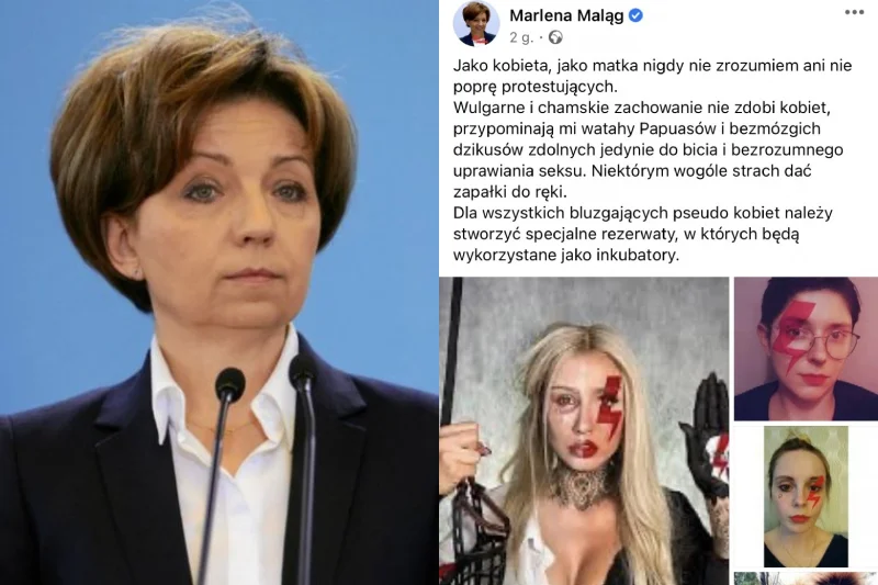 Policja potwierdza: minister Marlena Maląg została zhakowana na Facebooku, a wpis obrażający uczestniczki Strajku Kobiet napisał internetowy włamywacz. Policja potwierdza: minister Marlena Maląg została zhakowana na Facebooku, a wpis obrażający uczestniczki Strajku Kobiet napisał internetowy włamywacz.