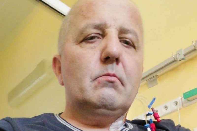 U pana Jana zdiagnozowano chłoniaka złośliwego z przerzutami.