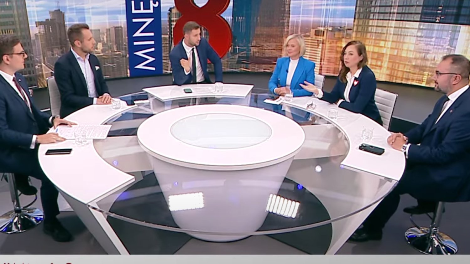Kłótnia w TVP. Kłeczek nieustannie przerywał wypowiedź Gill-Piątek