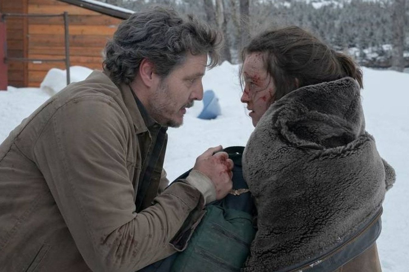 Joel i Ellie w "The Last of Us", Pedro Pascal i Bella Ramsey