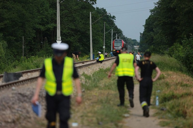 Tragiczny wypadek na przejeździe kolejowym. (Zdjęcie poglądowe).