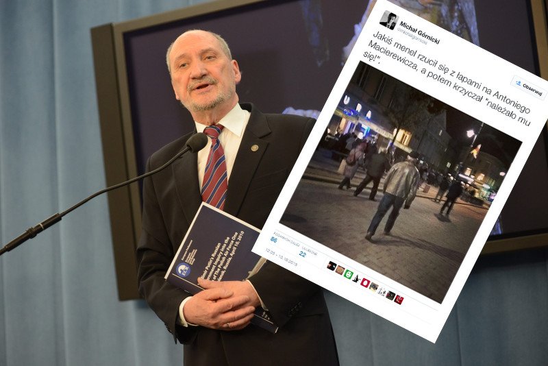 Antoni Macierewicz stał się obiektem ataków? Tak pokazuje to Twitter.
