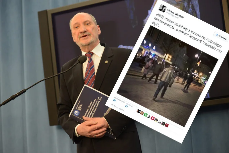 Antoni Macierewicz stał się obiektem ataków? Tak pokazuje to Twitter.