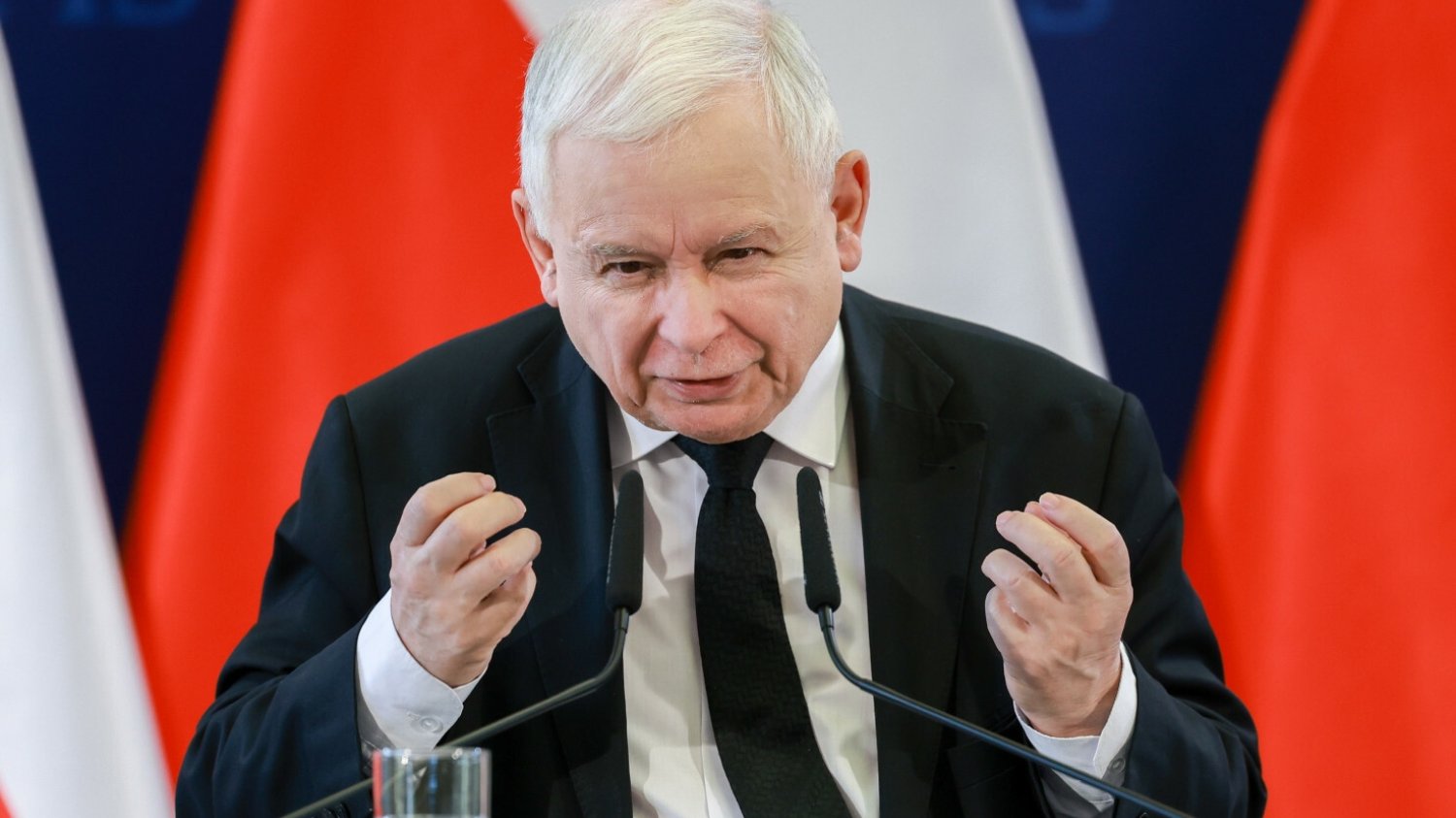 Prezes PiS Jarosław Kaczyński