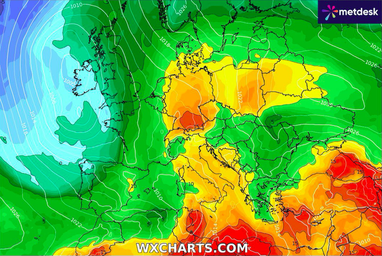 Polska znajdzie się pod "kopułą ciepła"