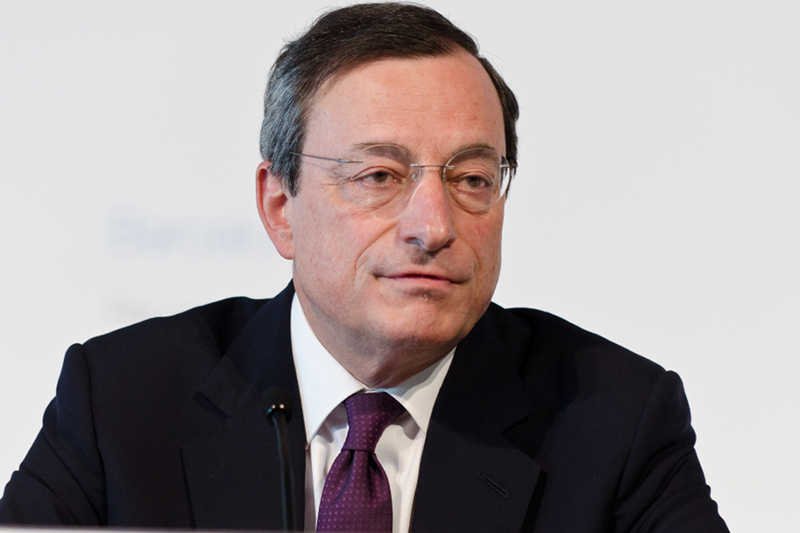 Mario Draghi, prezes Europejskiego Banku Centralnego