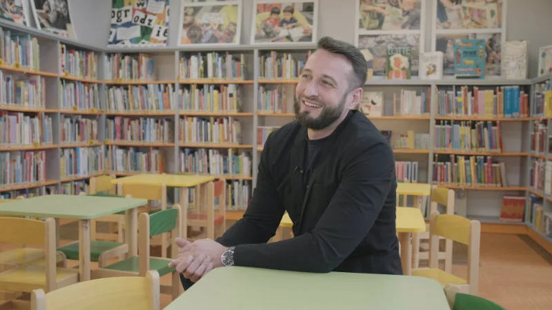 Robert Kijek, dyrektor Biblioteki Multimedialnej