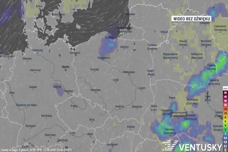 Prognoza pogody na nadchodzący tydzień (13-19 czerwca 2022)