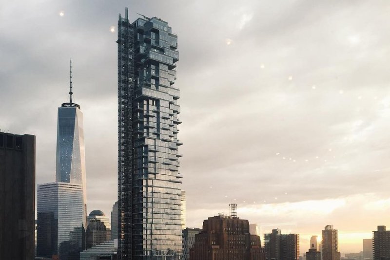 Będący na ukończeniu wieżowiec w Nowym Yorku zachwyca mieszkańców metropolii „klockową” architekturą