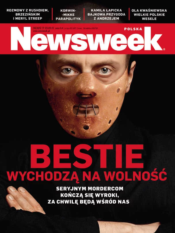 Okładka tygodnik "Newsweek" nr 38/2012
