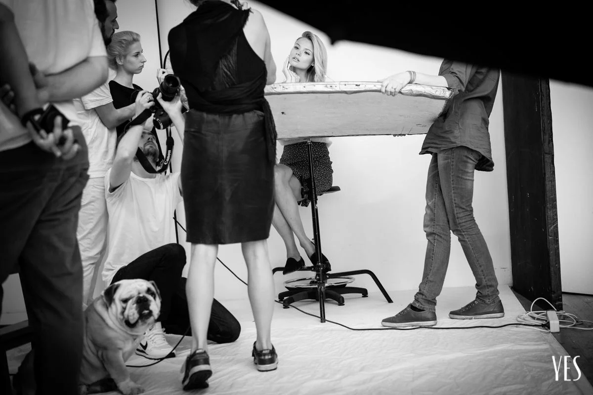 Backstage sesji do kalendarza Yes z Magdaleną Frąckowiak