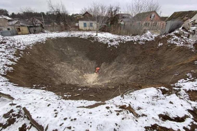 Pokazał, co zostało z domu po rosyjskim ataku rakietowym. Zdjęcia