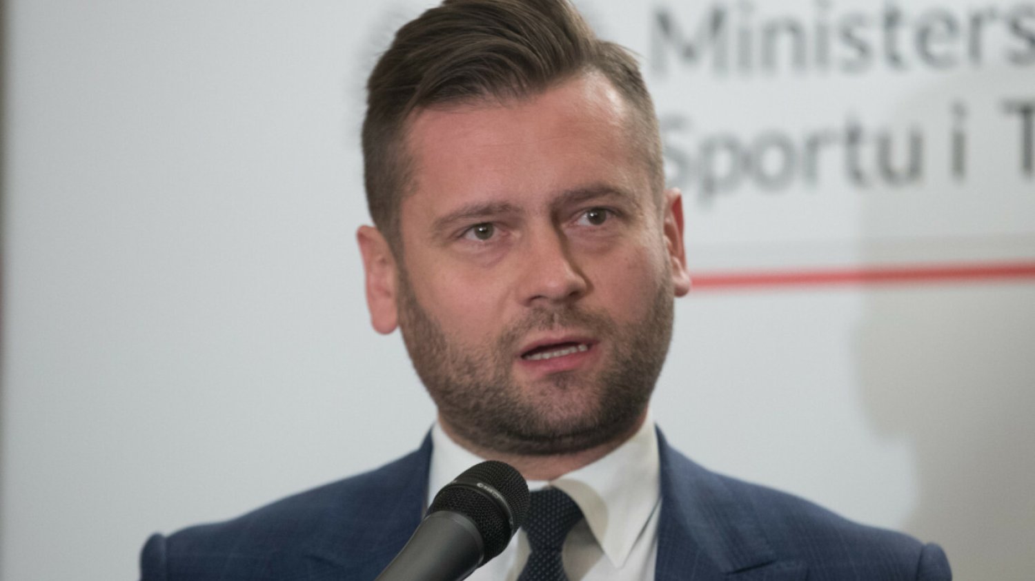 Minister Sportu i Turystyki Kamil Bortniczuk.