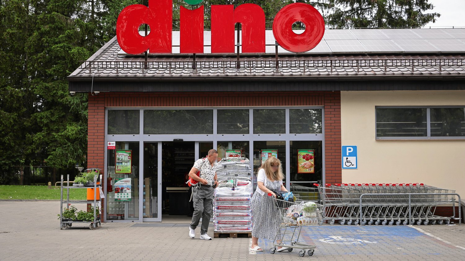 Chleb i bułki w Dino są z lokalnych piekarni