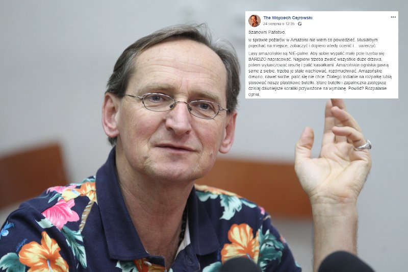 Prof. Jerzy Makowski odniósł się w rozmowie z naTemat do wypowiedzi Wojciecha Cejrowskiego.