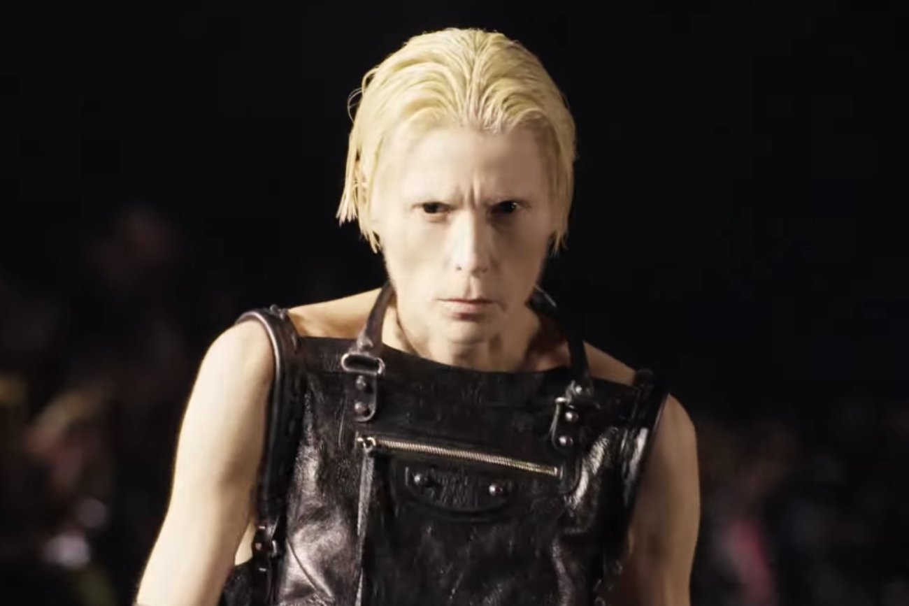 Wstrząsający pokaz Balenciaga wiosna-lato 2023. Minttu Vesala skradła show