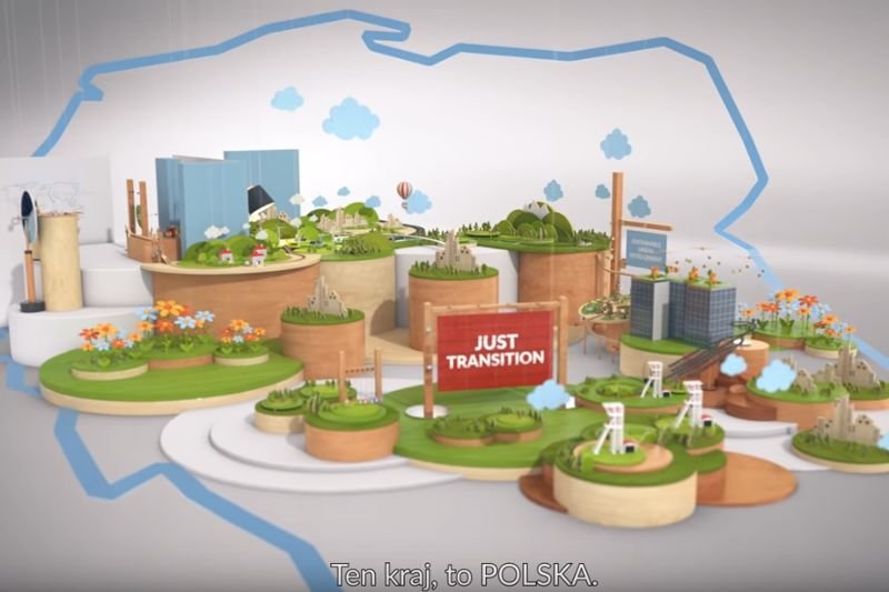 Piękny i czysty ten kraj ze spotu...