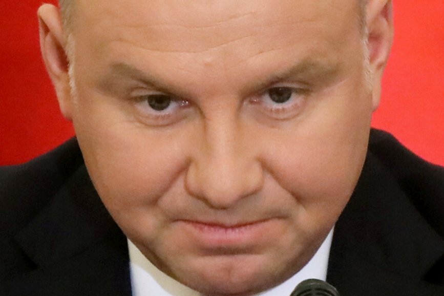 Andrzej Duda bezlitośnie skrytykował w "Bild" Macrona i Scholza za rozmowy z Putinem