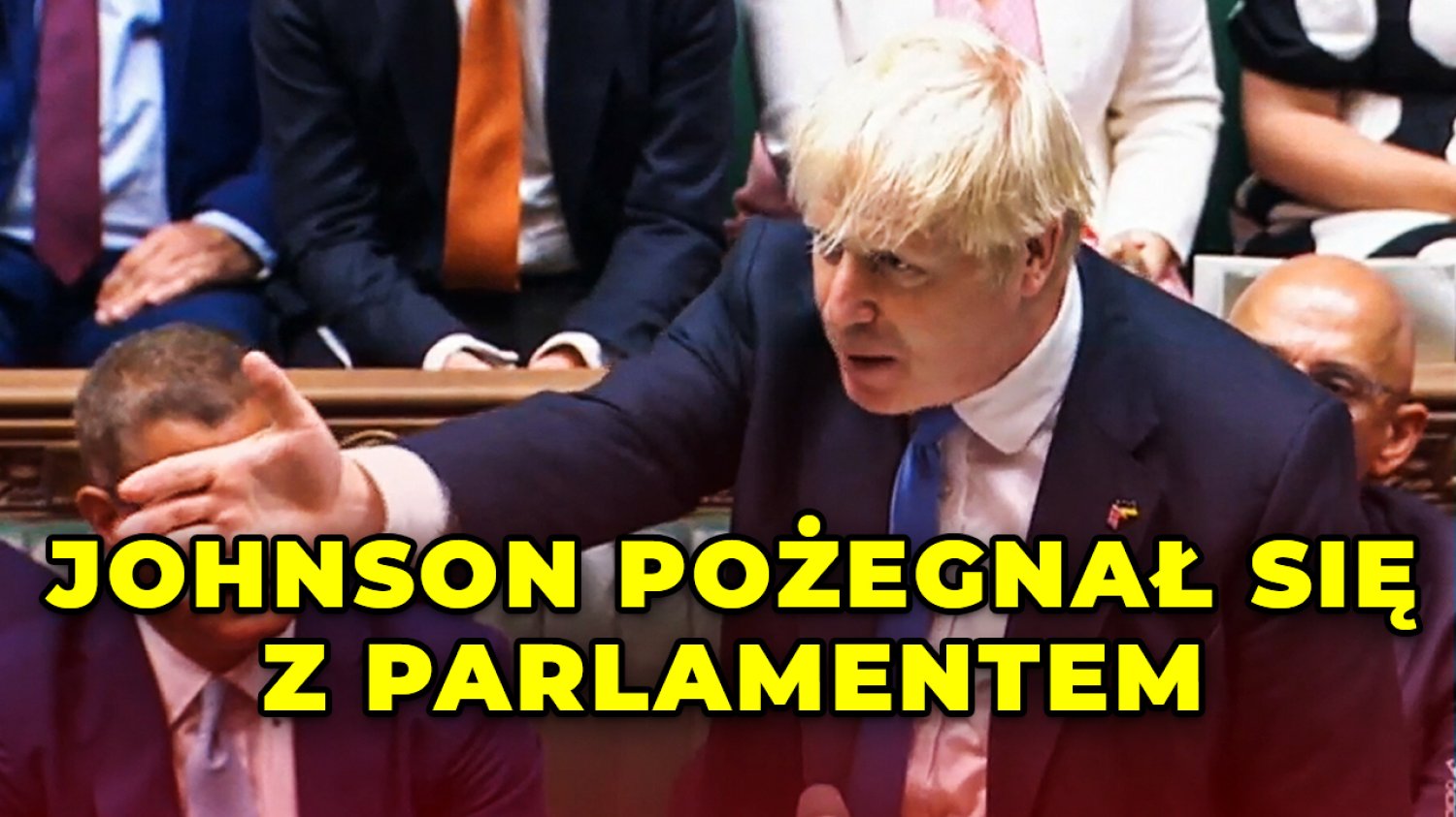 "Hasta la vista, baby!". Takimi słowami Boris Johnson pożegnał się z brytyjskim parlamentem.