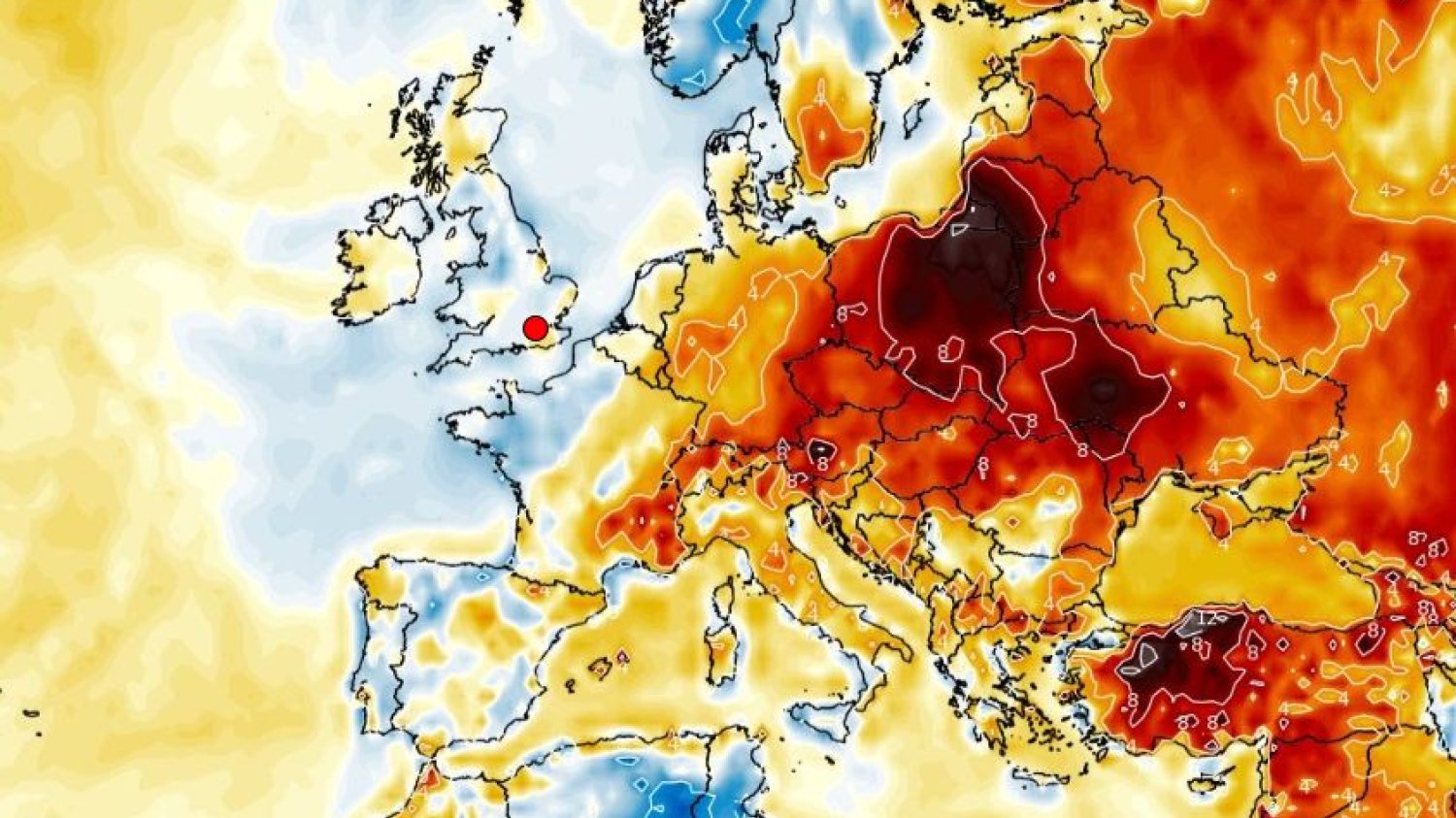 Wraz z długim weekendem w Polsce rozkręcać się będzie fala upałów. Najgoręcej powinno być we wtorek, gdzie na tle Europy Polska jawi się jako epicentrum upałów.