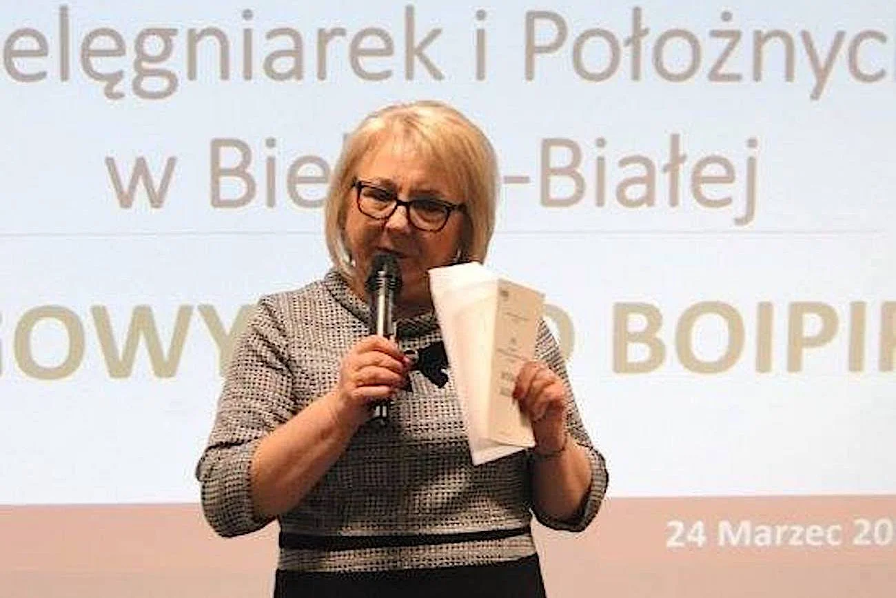 Małgorzata Szwed, żona posła PiS Stanisława Szweda.