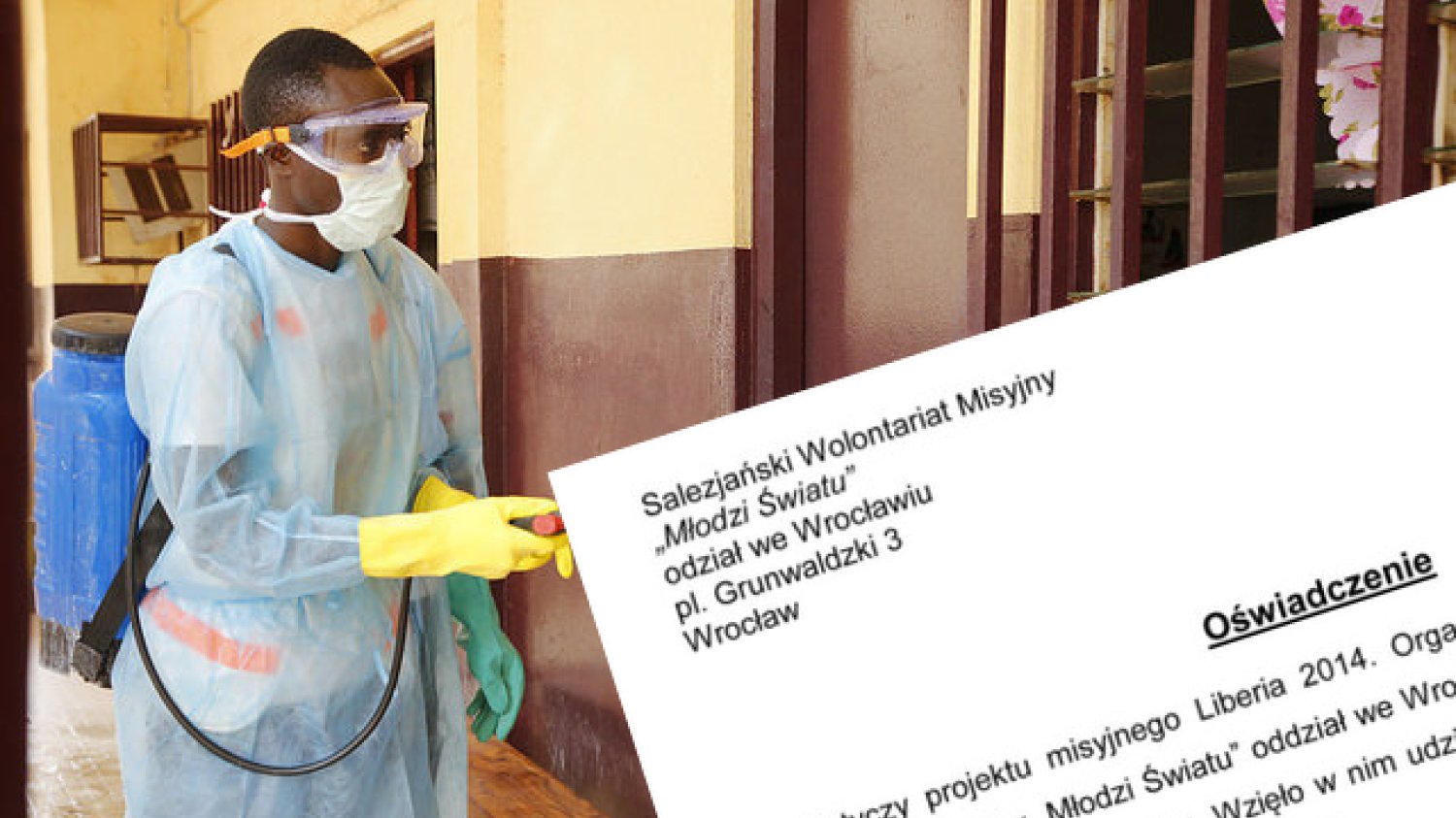 Ksiądz-organizator wyprawy do Liberii wydał oświadczenie.