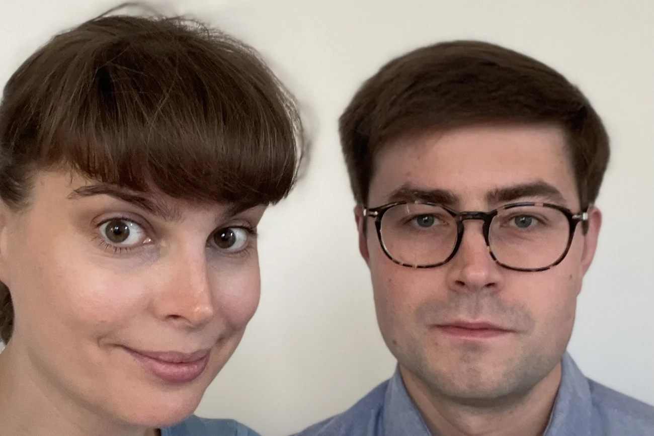 Emilia Łapkiewicz-Przygodzka i Maciej Przygodzki, autorzy książki "Farmaceuci"