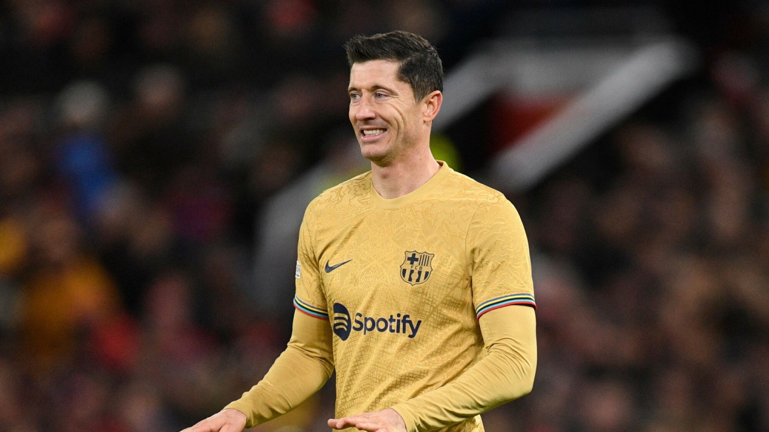 Robert Lewandowski w czwartkowy wieczór zakończył przygodę w europejskich pucharach w sezonie 2022/23.