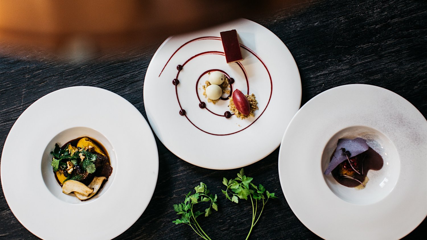 Menu degustacyjne przygotowała dla Bliss warszawska restauracja L'enfant Terrible.