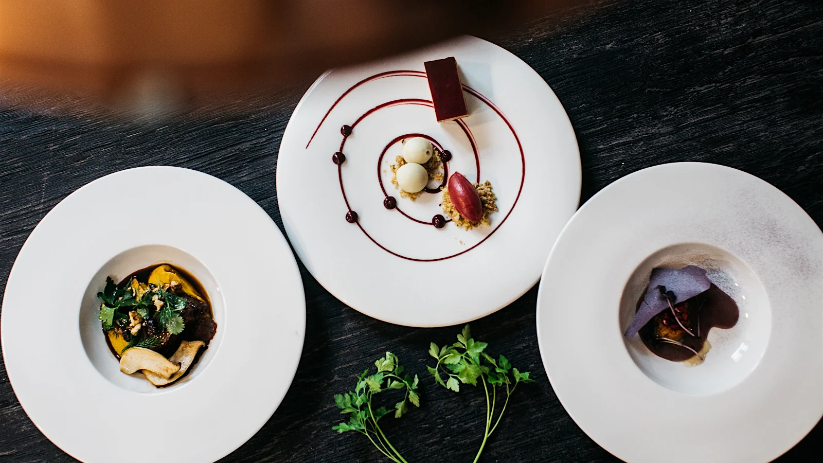 Menu degustacyjne przygotowała dla Bliss warszawska restauracja L'enfant Terrible.