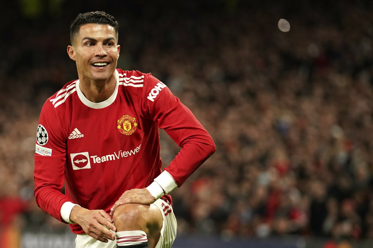 Cristiano Ronaldo i jego Manchester United zagrają w środę w Madrycie z Atletico mecz 1/8 finału Ligi Mistrzów