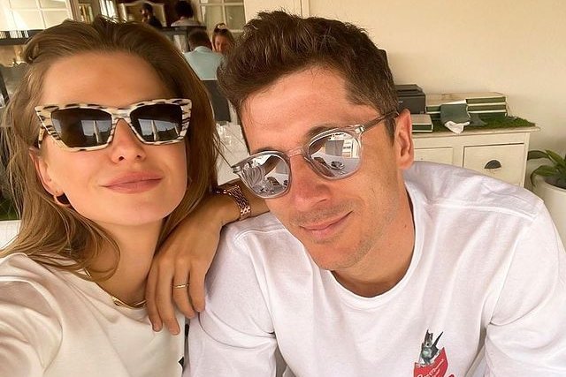 Anna i Robert Lewandowscy