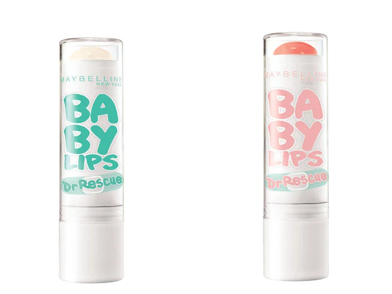 Balsamy do ust z masłem shea Baby Lips Dr Rescue Maybelline