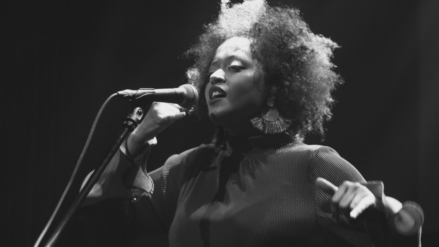 Sara Tavares podczas występu Siesta Festival w Stary Maneżu w Gdańsku.