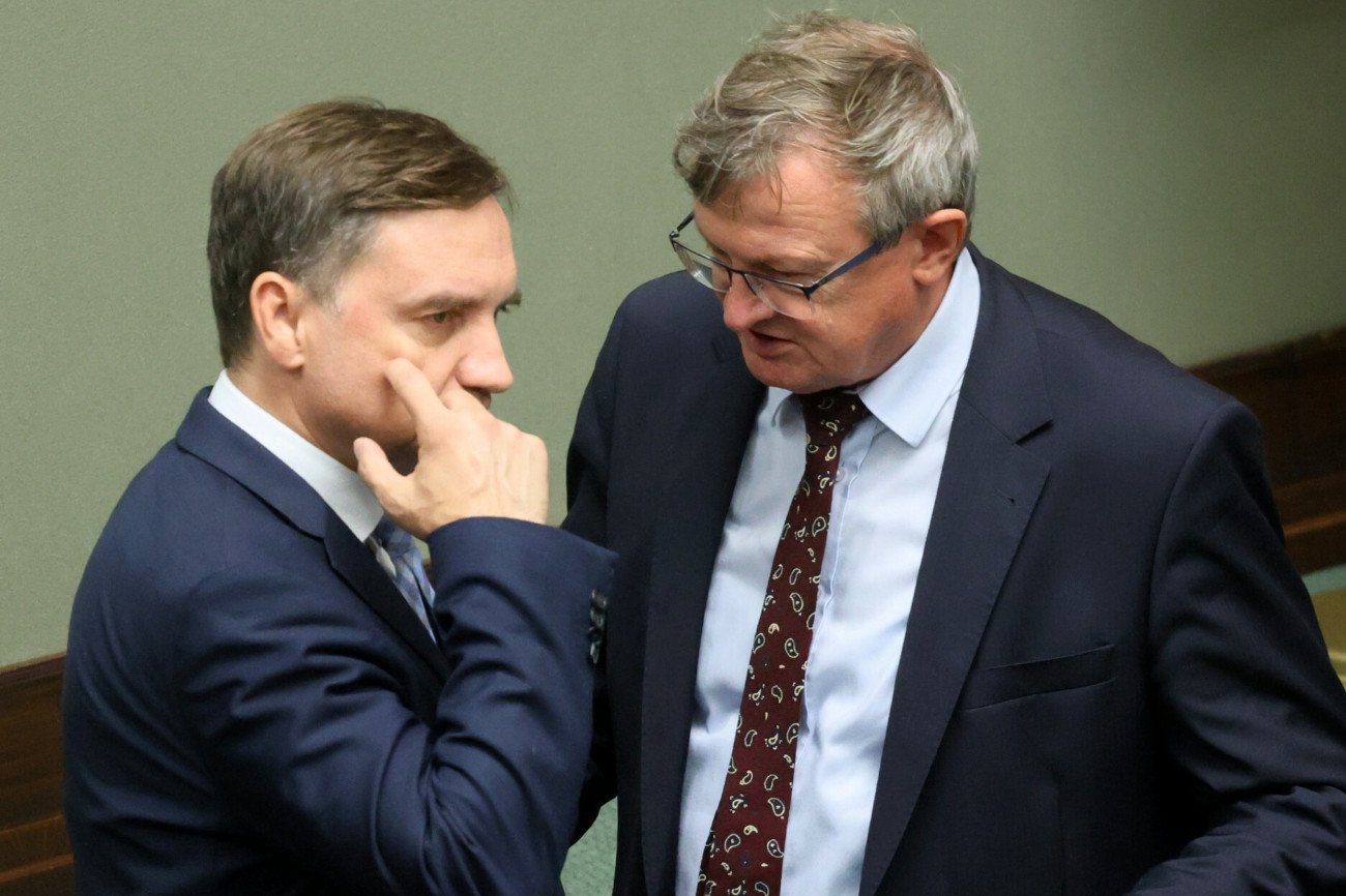 Zbigniew Ziobro i Tadeusz Cymański