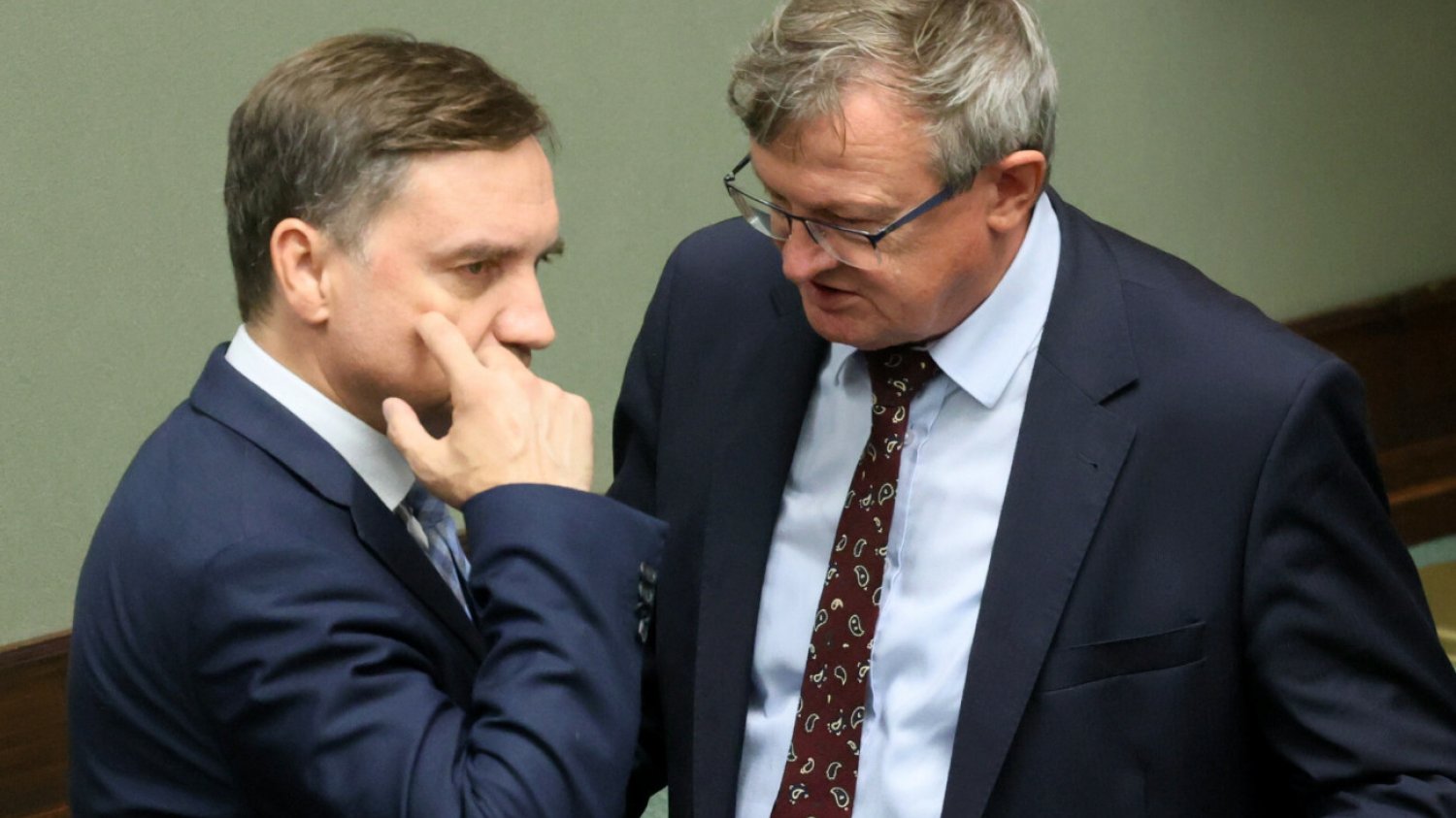 Zbigniew Ziobro i Tadeusz Cymański