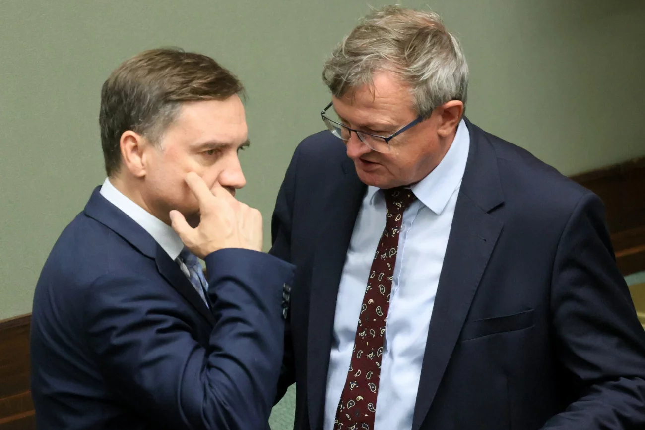 Zbigniew Ziobro i Tadeusz Cymański
