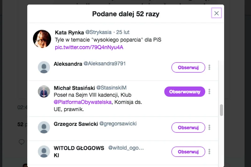 W ostatni weekend historia wyjaśniająca "dlaczego PiS ma 45 proc. poparcia" znów mocno zaistniała w internecie. Opowieść tę podawali dalej także politycy opozycji.