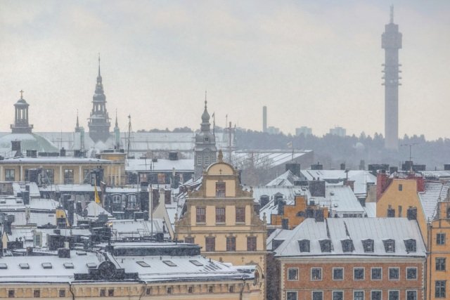 Sztokholm w śniegu. Czy to wina równouprawnienia?