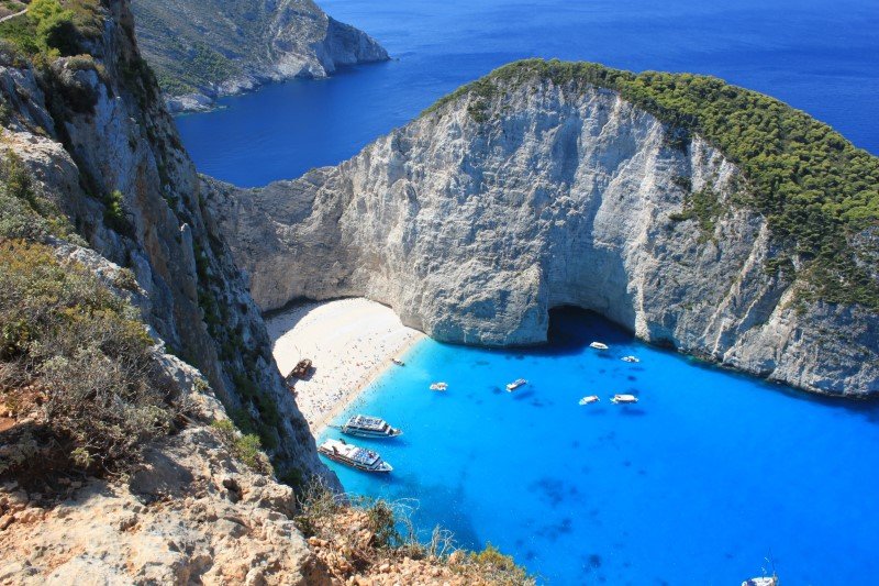 Zatoka Wraku to największa atrakcja greckiej wyspy Zakintos