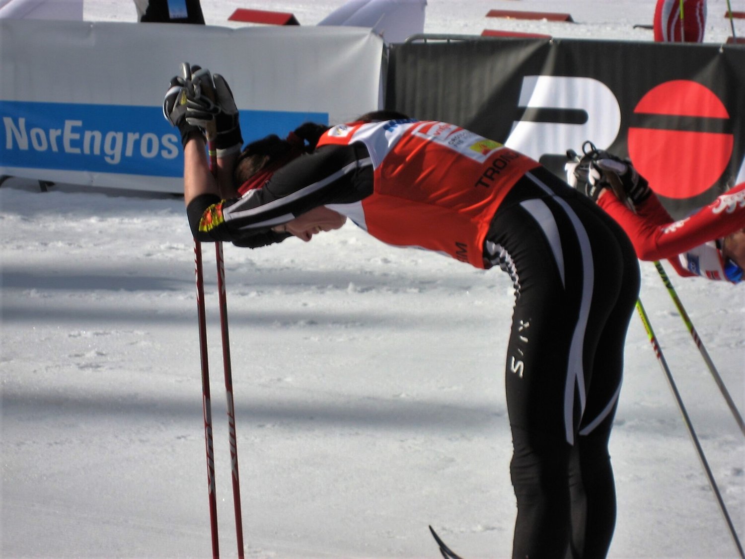 Justyna Kowalczyk na zawodach w norweskim Trondheim