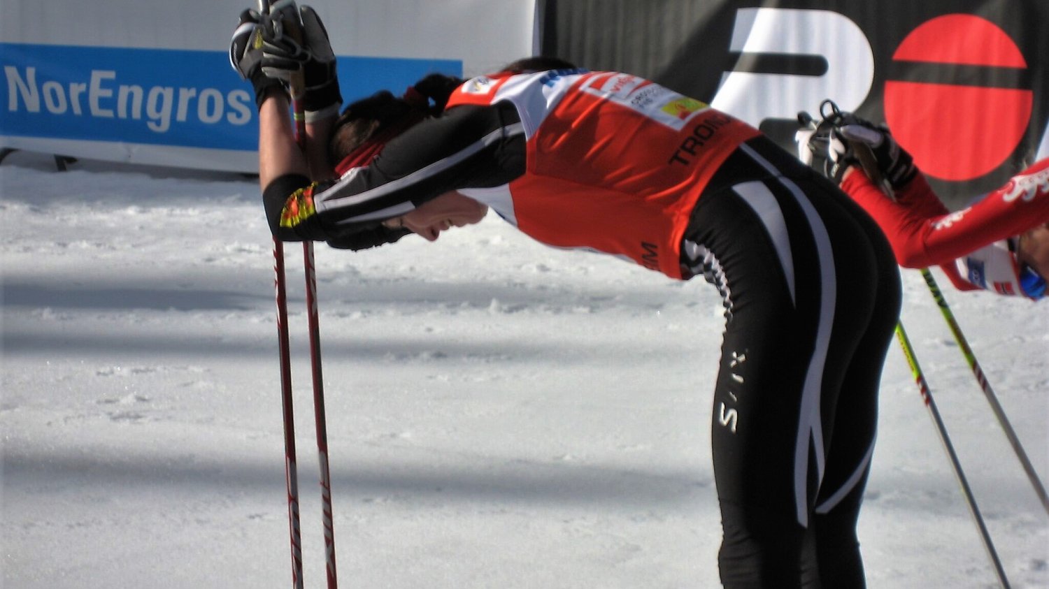 Justyna Kowalczyk na zawodach w norweskim Trondheim