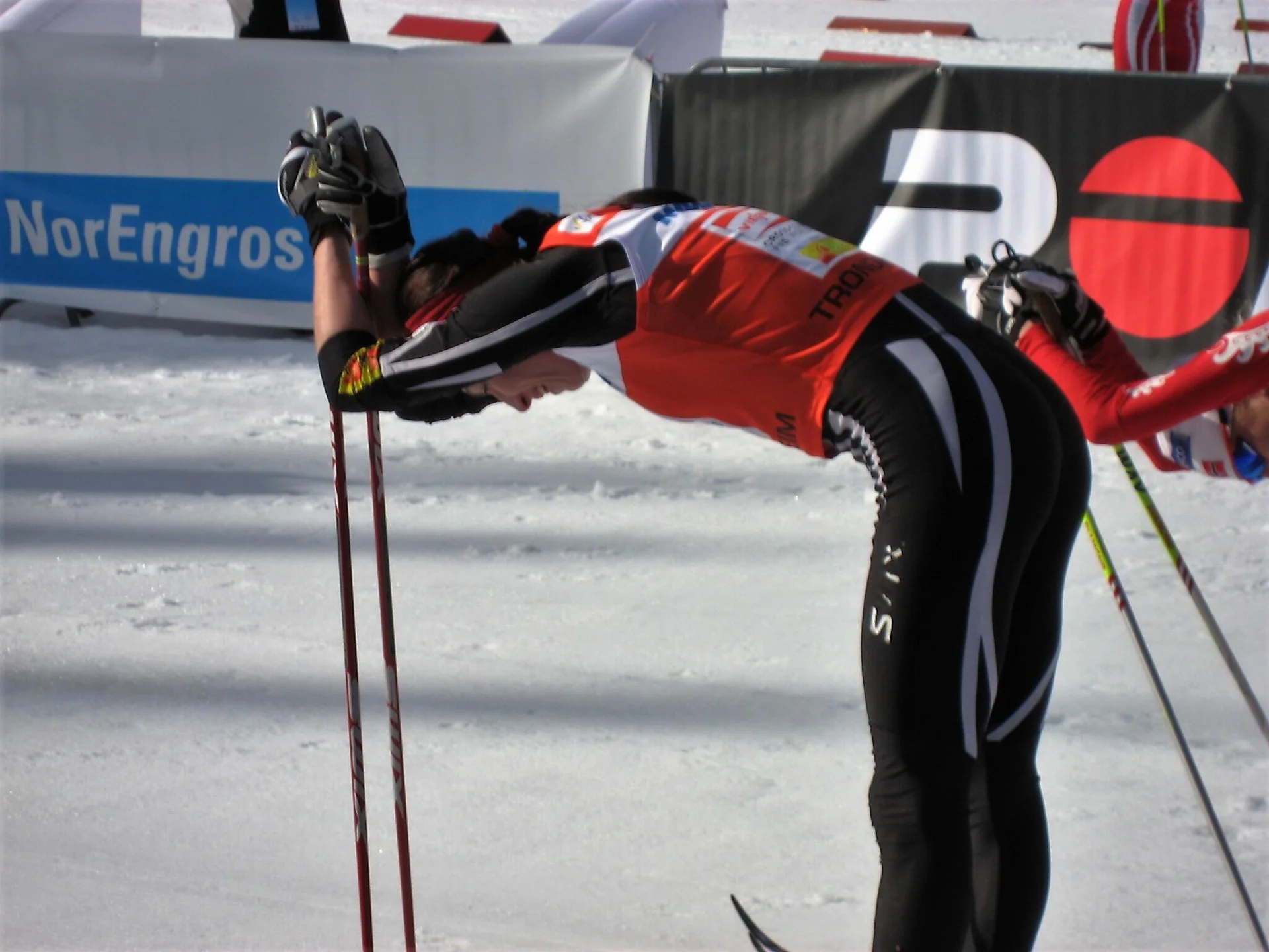 Justyna Kowalczyk na zawodach w norweskim Trondheim
