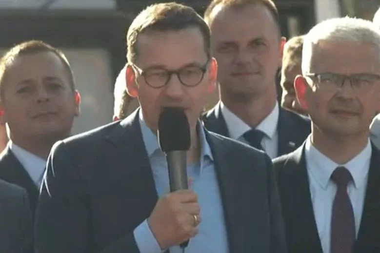 Premier Mateusz Morawiecki mówił w Świdnicy o ulicy, której nie ma.