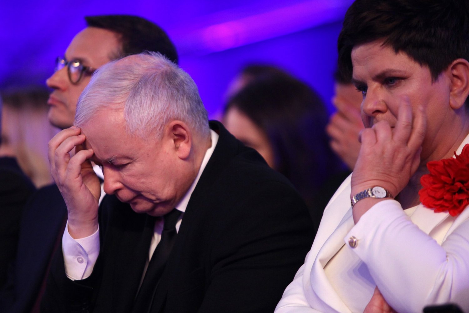 Beata Szydło i Jarosław Kaczyński.