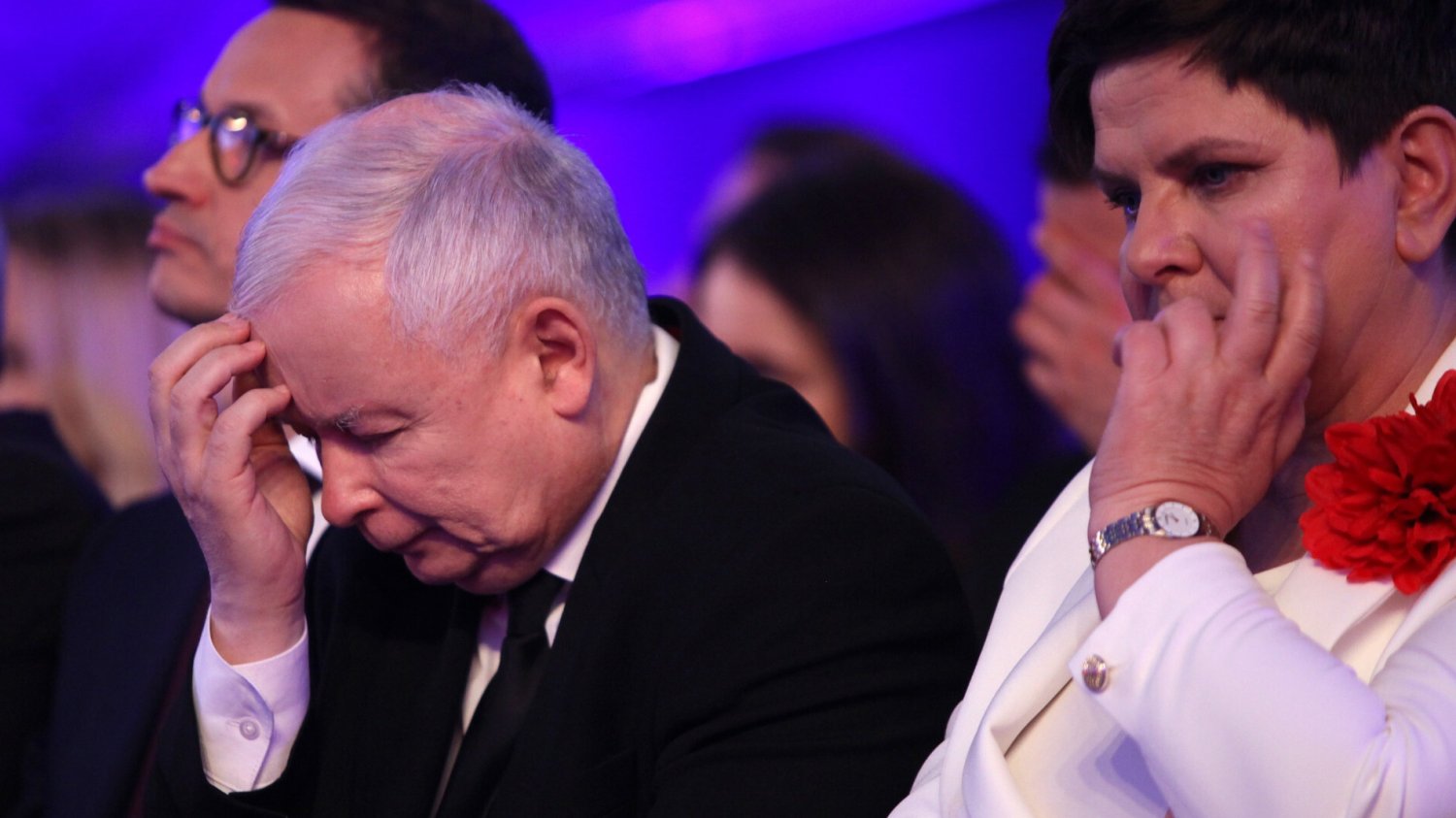 Beata Szydło i Jarosław Kaczyński.