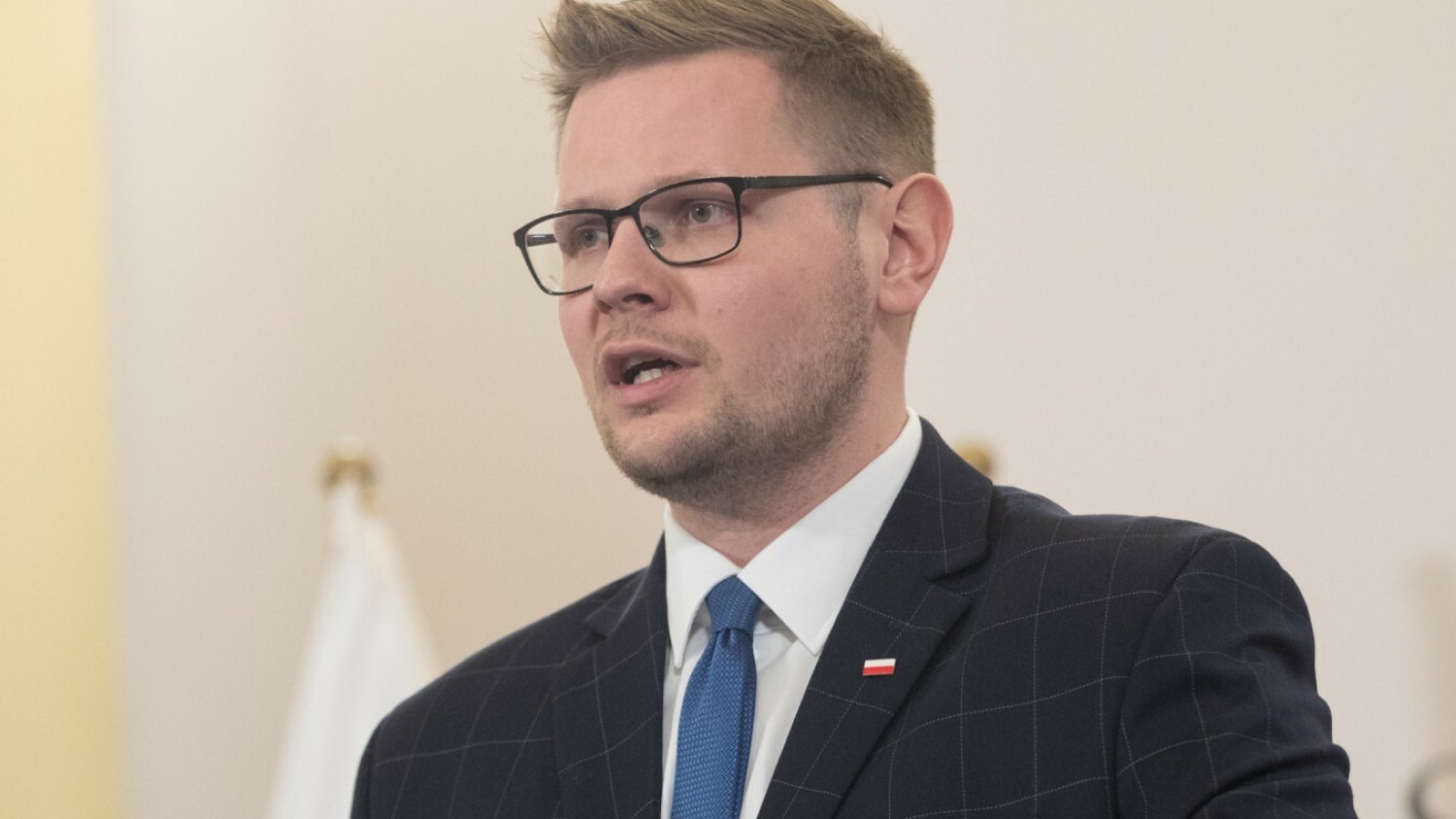 Michał Woś z Solidarnej Polski